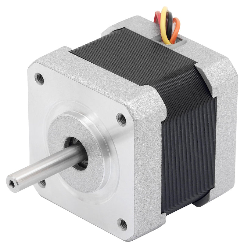 NANOTEC ST4118D3004-A Stepper Motor, High Torque, DC, 0.8 N-m, 3 A, Two, 1.1 ohm, 2.7 mH