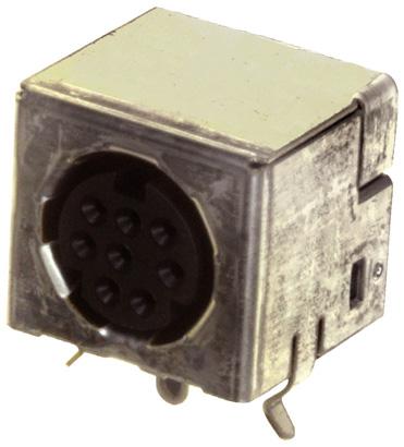 AMP - TE Connectivity 1658998-1. Connector DIN Jack 8 Position