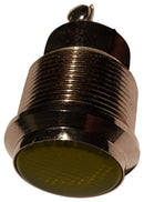 Dialight 630-1704-304F 630-1704-304F Panel Indicator Yellow 1.18" 24VDC New