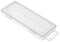 Multicomp PRO C2A Storage BOX 1 Compartment Transparent