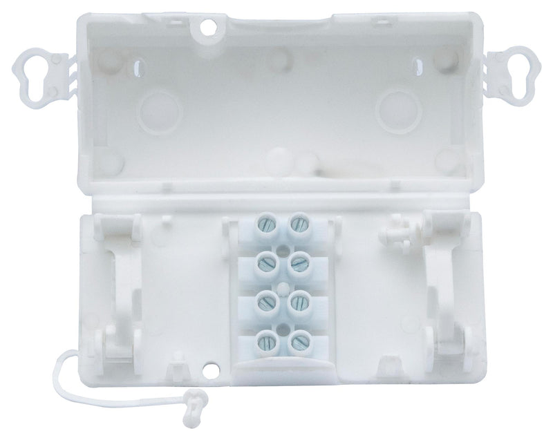 Hylec DEBOX SM40 DEBOX SM40 Junction Box In-Line 4 Pole 24 A mm2 Polypropylene White 80 mm x 35 25 New