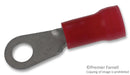 AMP - TE Connectivity 52041-3 Terminal Ring Tongue 1/4&quot; 8AWG RED