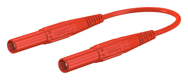 Staubli 66.9013-15022 Test Lead 4MM Plug TO 19 A 1 KV 1.5M RED 23AH8782