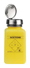 Menda 35277 Bottle Dissipative ESD Pump Acetone Printed Yellow 180ml Durastatic Series