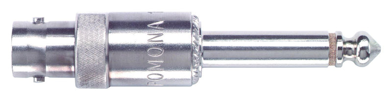 Pomona 1297. Connector Adapter BNC Coaxial 1 Ways Jack Phone 2 Plug
