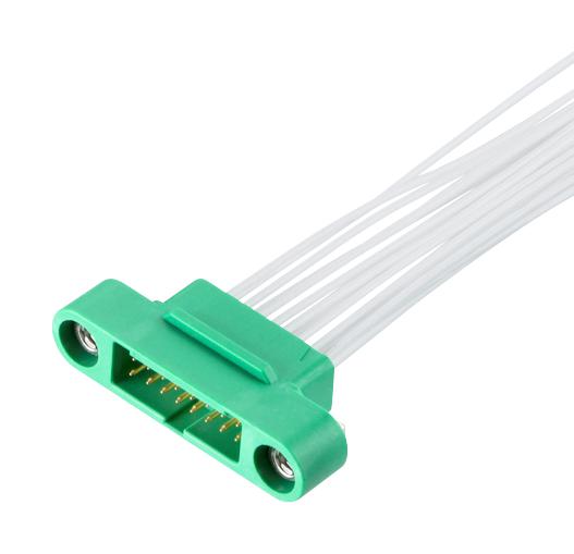 Harwin G125-MC13405M1-0150L Cable Assembly Wire to Board 34 Position Plug Free End 5.9 &quot; 150 mm White