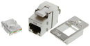 L-COM ECFRJTLC8S-POE RJ45 Conn Keystone Jack 8P8C 1PORT