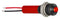 Apem Q8P3BXXR24E. Q8P3BXXR24E. LED Indicator 8MM Prominent 24VDC IP67 05W8506