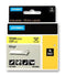 DYMO 18432 TAPE, PERM, VINYL, 12MMX5.5M, YELLOW