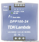 TDK-LAMBDA DPP100-24. POWER SUPPLY, DIN RAIL, 1 O/P, 100W, 4.2A, 24V