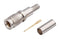 Multicomp MC002952 RF / Coaxial Connector 1.0 2.3 Straight Plug Crimp 75 ohm Belden 1855A Brass