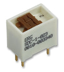 ERG COMPONENTS SDC-1-023 DIP / SIP Switch, 1 Circuits, SPDT, Through Hole, SDC Series, 100 V