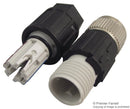 Phoenix Contact SACC-M12FS-4QO-034-M Sensor Connector M12 Female 4 Positions IDC / IDT Socket Straight Cable Mount