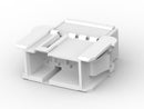 TE Connectivity 9-927742-4 Connector Accessory Terminal Housing AMP FASTIN-FASTON Series 60294 & 160691 Pin Contacts