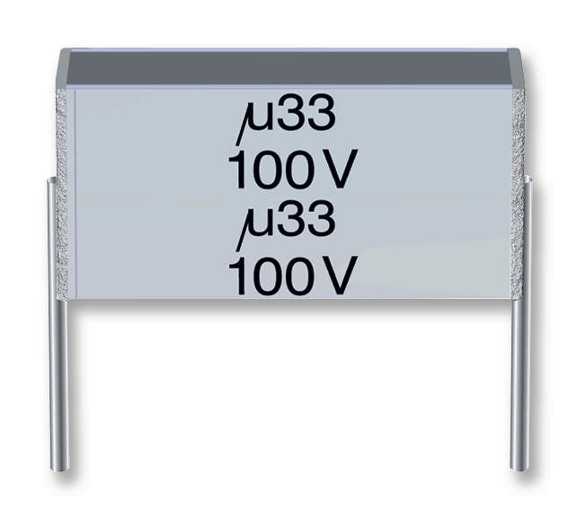 Epcos B32562J6224K000 General Purpose Film Capacitor Metallized PET Stacked Radial Box - 2 Pin 0.22 &micro;F &plusmn; 10% 200 V