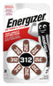 Energizer E301431802 E301431802 Battery 1.4 V 312 Zinc Air 184 mAh Pressure Contact 7.9 mm New