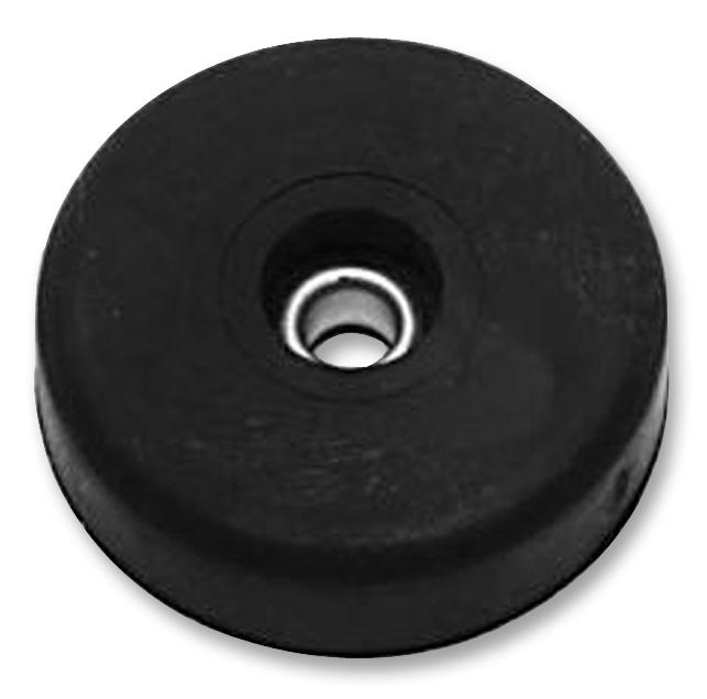 Penn Elcom F1687 Rubber Foot With Metal Washer - 1 1/2&quot; Diameter x 3/8&quot; Thickness