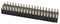 Multicomp 2214BR-50G Board-To-Board Connector Right Angle 2.54 mm 50 Contacts Receptacle Through Hole 2 Rows