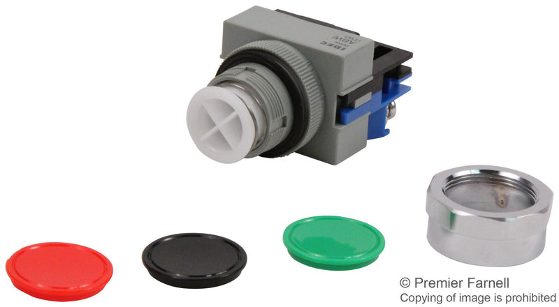 IDEC ABW110-BGR SWITCH, INDUSTRIAL PUSHBUTTON, 22MM