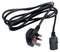 MULTICOMP MC-178 POWER CORD, BS 1363/A-IEC C13, 8.2FT