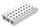 Festo VABM-L1-18S-G38-8 Manifold Rail 8 Outlet G3/8 Vabm Series VUVG-S18 Solenoid/G1/4 In-Line Valves