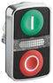 SCHNEIDER ELECTRIC ZB4BW7A3741 Switch Actuator, XB4 Series Illuminated Pushbutton Switches, ZB4 Series