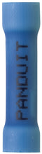 PANDUIT BSV14X-L TERMINAL, BUTT SPLICE, 16-14AWG, BLU