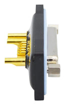 Norcomp CDFS13W3203L211 CDFS13W3203L211 Combination Layout D Sub Connector Nanook CDF Series DB-13W3 Receptacle 13 Contacts