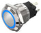 EAO 82-5551.1124 Vandal Resistant Switch 82 Series 19 mm Spdt Momentary Round Flat