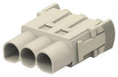 TE Connectivity T2115032201-000 T2115032201-000 Heavy Duty Insert Rcpt 3POS 1.2A