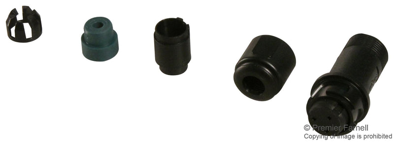 BULGIN PXP4011/03P/4045 CIRCULAR CONNECTOR, RCPT, 3POS, CABLE