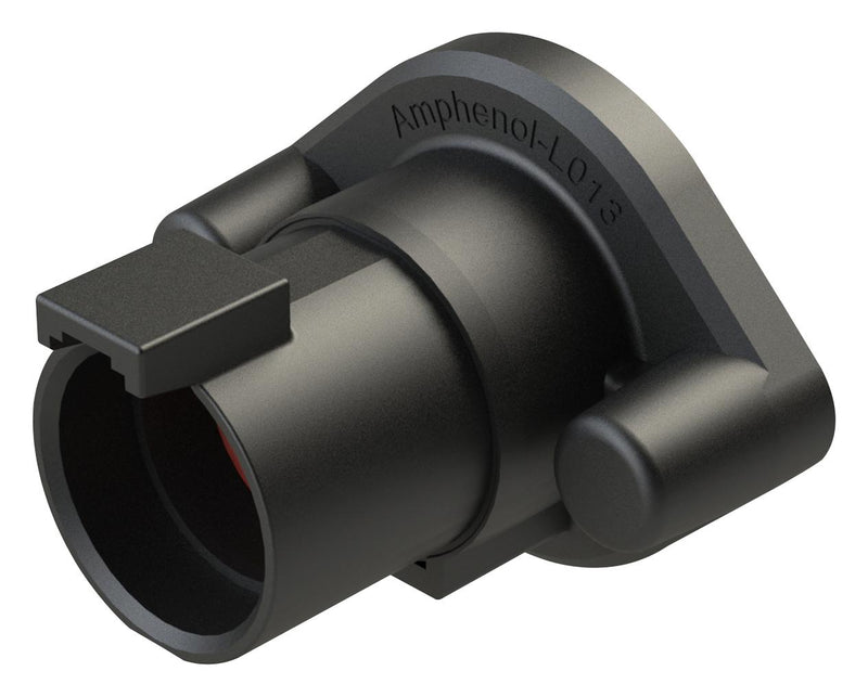 Amphenol SINE/TUCHEL ATHD04-1-4P-L013 1 Position Receptacle Flush Flange Mount 100A / 1000V PIN Environmentally Sealed 99AC3380