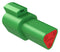 Amphenol SINE/TUCHEL AT04-3P-GRN AT04-3P-GRN Automotive Housing Rcpt 3POS 13A GRN
