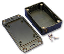 HAMMOND 1591BSFLBK Non Metallic Enclosure, IP54, Flanged Lid, Multipurpose, 112 mm, 62 mm, 31 mm, Plastic, Black