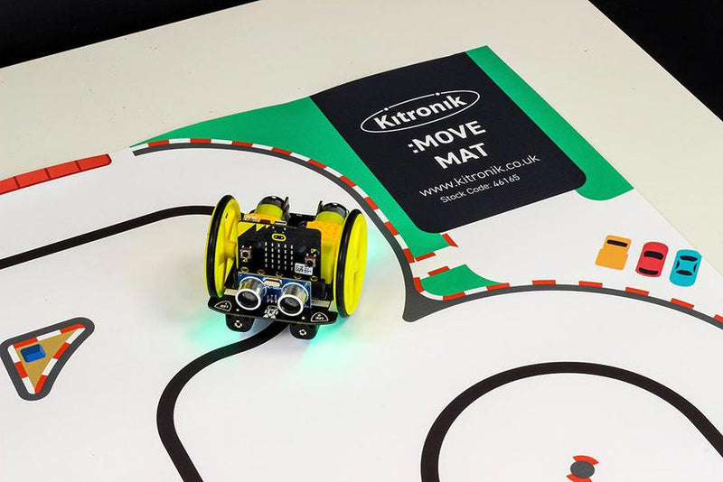 Kitronik 46165 46165 Move Mat Line Following Activity Maps A1 In Size 594 mm x 841 BBC micro:bit New