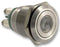 BULGIN MPI001/TERM/GN Vandal Resistant Switch, MPI001 Series, SPST-NO, Natural, Screw, 50 mA