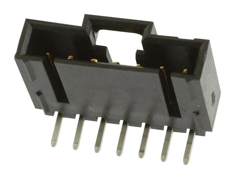 Molex 70555-0002 Pin Header Wire-to-Board 2.54 mm 1 Rows 3 Contacts Through Hole Right Angle SL 70555