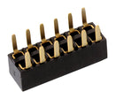Wurth Elektronik 61300425721 Board-To-Board Connector 2.54 mm 4 Contacts Receptacle WR-PHD Series Through Hole 2 Rows