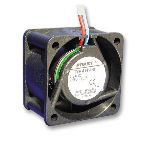 EBM-PAPST 414J/2H 24V DC 3 Pin Ball Bearing Axial Fan - 40 x 25mm