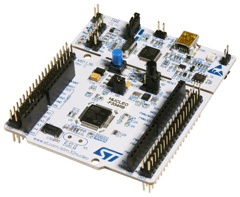 Stmicroelectronics NUCLEO-F334R8 Development Board STM32F334R8 MCU ST-LINK/V2-1 Debugger/Programmer Arduino/ST Morpho Compatible