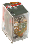 ABB 1SVR405613R3000 Power Relay Interface 4PDT 230 VAC 6 A CR-M Series Socket Non Latching