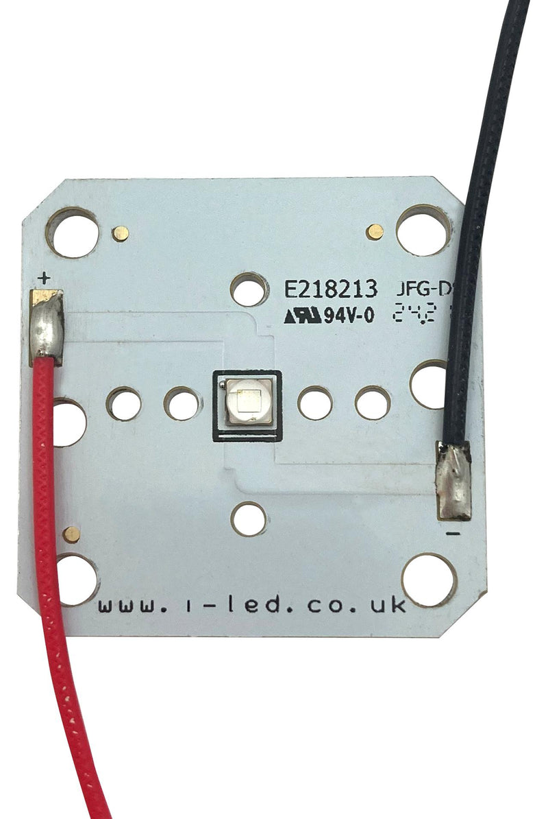 Intelligent LED Solutions ILQ-SG01-SIBL-SC221-WIR200. ILQ-SG01-SIBL-SC221-WIR200. Module Oslon Signal 1 Powercluster Series Blue 475 nm 18 lm Square New