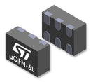 Stmicroelectronics ECMF02-2HSMX6 ECMF02-2HSMX6 Common Mode Filter USB 2.0 &Acirc;&micro;QFN-6