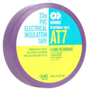 Advance Tapes AT7 VIOLET 33M X 19MM AT7 Violet 19MM Electrical Insulation Tape PVC (Polyvinyl Chloride) 19 mm x 33 m