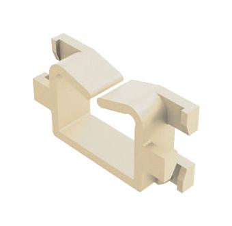 Essentra Components EWSE-2-01 EWSE-2-01 Wire Saddle Nylon 6.6 Natural