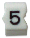 RAYCHEM - TE CONNECTIVITY STD12W-5 CABLE MARKER, E, SIZE12, 5, PK30