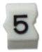 RAYCHEM - TE CONNECTIVITY STD12W-5 CABLE MARKER, E, SIZE12, 5, PK30