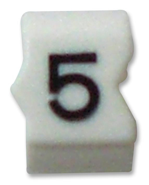 RAYCHEM - TE CONNECTIVITY STD12W-5 CABLE MARKER, E, SIZE12, 5, PK30
