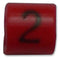 TE CONNECTIVITY 05811202 Wire Marker, Z Type, Push On Pre Printed, 2, Black, Red, 3.2 mm