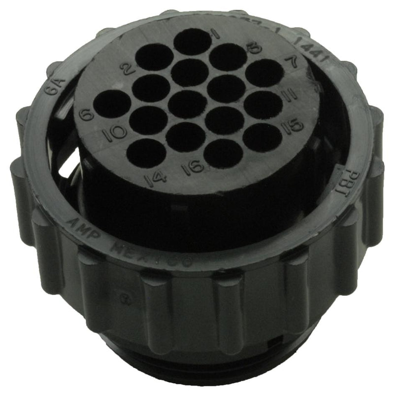 AMP - TE Connectivity 206060-2 206060-2 Circular Conn Plug 4POS Crimp New